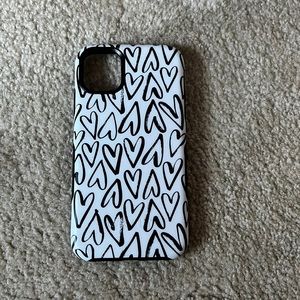 Casely Graphic Hearts iPhone 11 case